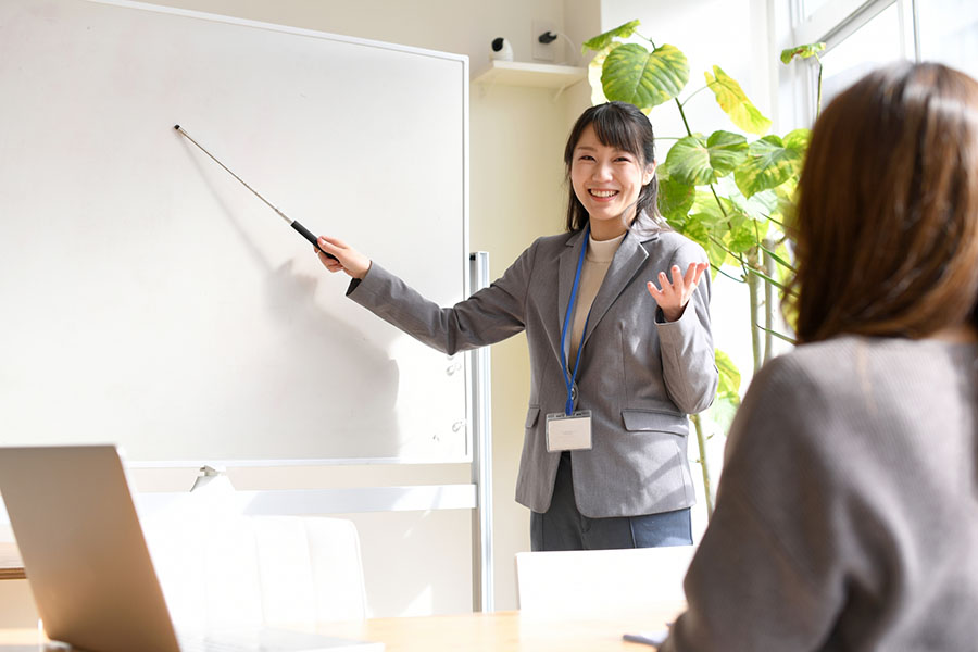 学びながら成長できる研修制度